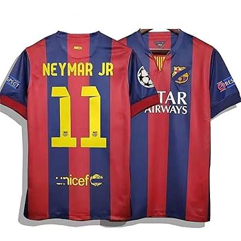 バルセロナ　ネイマール　ユニフォーム　Mサイズ FCバルセロナ】ネイマール11番 ユニフォーム（Mサイズ） - メルカリ